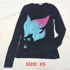 DIESEL 長袖Tシャツ xs ロンt y2k