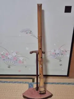 尺八 和楽器 楽器 木管 二本継 中古品 26b8633afb42349d40696e088ddef7