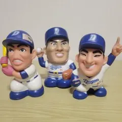 太陽神戸銀行 プロ野球少年 貯金箱 バット持ち 中日ドラゴンズ (希少