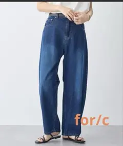 カーブデニムパンツLサイズ