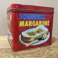 リス印マーガリン 空き缶