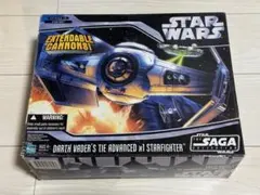 【美品】ダース・ベイダー TIEアドバンストx1 スターファイター　ハズブロ社のサムネイル