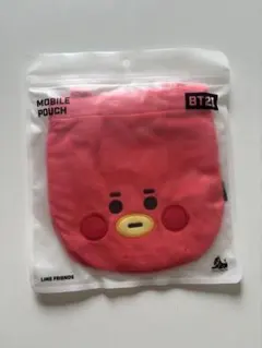 LINE FRIENDS BT21モバイルポーチBTS VテヒョンTATA