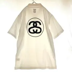 STUSSY ステューシー ポロシャツ SSリンク ビッグロゴ ゴルフ Sサイズのサムネイル