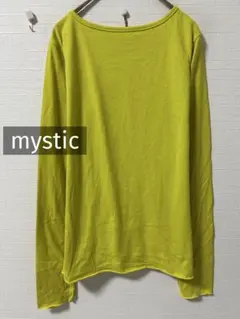 k0158 mystic サムホールカットソー イエローのサムネイル