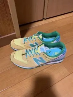 New Balance 996 スニーカー イエロー/グリーン　24.0cm