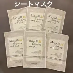 韓国　ホリカホリカ　マッコリ ブライトニングマスクシート６枚セット❗️