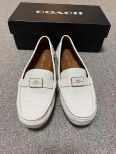 2026年最新】COACH カラー：ホワイト系 レディース ローファー・革靴の