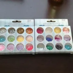 レジン＆ネイルパーツ バラエティーパック 星型チップとジェルパウダー