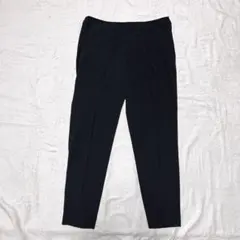 ヴァンドゥーオクトーブル スラックス ストレッチパンツ 40 ネイビー