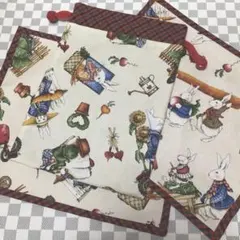 巾着袋&ランチョンマット2枚＊3点set