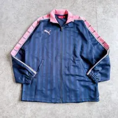 PUMA トラックジャケット ピンク S〜M Y2K プージャ 日本製