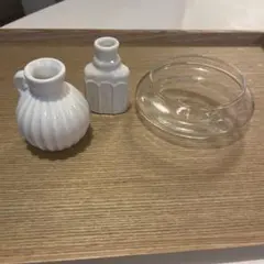 新品　花瓶、フラワーベース3個セット