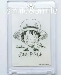 PSA 鑑定向け 未鑑定 素体 ルフィ 尾田先生 イラスト サイン ナツコミ