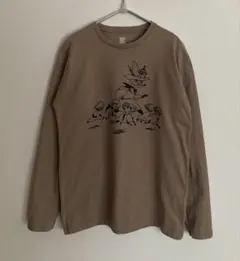 ➓graniph グラニフ ムーミン スナフキン ロングTシャツ カットソーのサムネイル