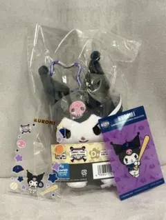 サンリオ侍ジャパン1番くじD賞 カラビナ付きマスコットクロミ　おまけ付き