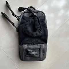 PORTER ブラック ナイロンポーチ吉田カバン　カラビナ付き
