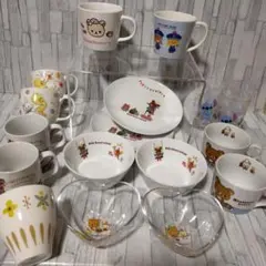 リラックマ　クリスマス仕様　くまのがっこう 他　食器 セット