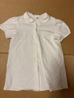 ホワイト 襟付き 半袖シャツ 150サイズ