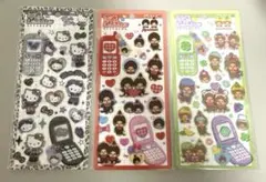 平成はっぴーフォン　ヒョウ柄キティ キティ　モンチッチ