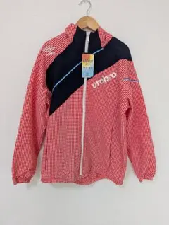 umbro ギンガムチェックジャケット UV　ジャンパー　ウィンドブレーカーのサムネイル