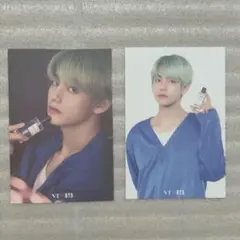 BTS VT 香水 フォトカード テヒョン2枚