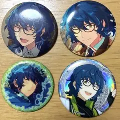 あんスタ　あんさんぶるスターズ　青葉つむぎ　缶バッジ　4個セット