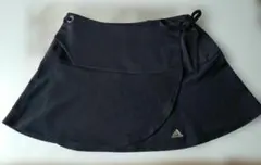 adidas ラップスカート スコート ブラックのサムネイル