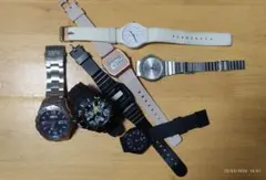 ZERO HALLIBURTON 腕時計 メンズ 動作未確認