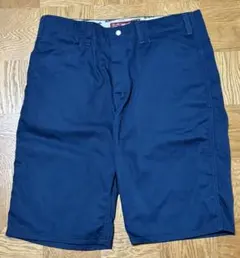 美品 HideandSeek ハーフパンツ ネイビー XLのサムネイル