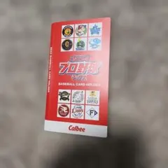 カルビー 2024 プロ野球チップス ベースボールカードホルダー