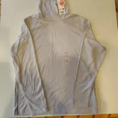 UNIQLO HEATTECH 長袖　タートルネック　Tシャツ L ライトグレー