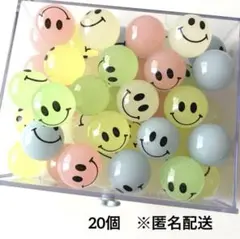 〈新品未使用〉スーパーボールすくい　蓄光ニコちゃん　20個　おうち縁日のサムネイル