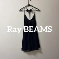 Ray BEAMS バックリボン キャミソールチュニック　　ネイビーのサムネイル