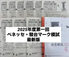 キズナさん専用♡【新品未使用】 2025高1駿台全国模試 6月 全教科 解説付︎✿ キズナさん専用♡【新品未使用】 2025高1駿台全国模試 6月 全
