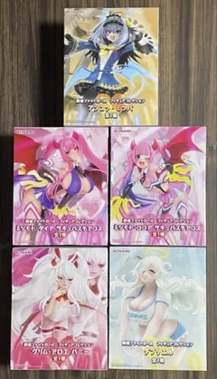 新品・未開封　麻雀ファイトガール　フィギュア　5点セット