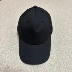 シンプル 無地 ベースボールキャップ ブラック
