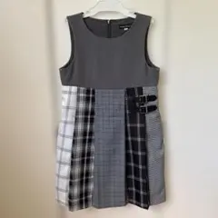 美品！BeBe チェック柄 ワンピース 130