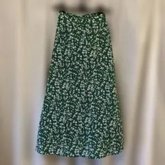 ehka sopo エヘカソポ　ロングスカート　グリーン