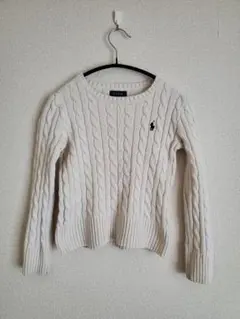 ラルフローレン　ケーブルニット　ポロ・ラルフローレン　セーター