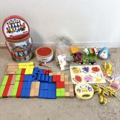 欠品無し　ハペ積み木１００　ブリオ　ドラム　レールセット　木製　知育　まとめ売り