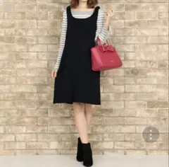feroux フェルゥ ストライプ 長袖 ニット