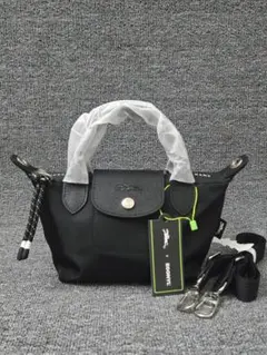新品 LONGCHAMP ルプリアージュハンドバッグ XSサイズ ブラック