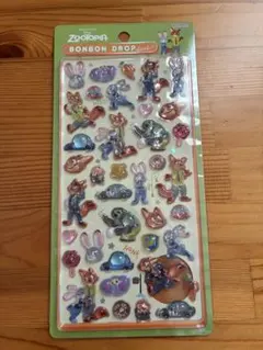 匿名配送 新品 ボンボンドロップシール ディズニー ズートピア 正規品