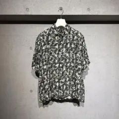 FENDI ズッカ柄 シャツ 半袖 ボタン メンズ M-L 42 FS0770 - メルカリ