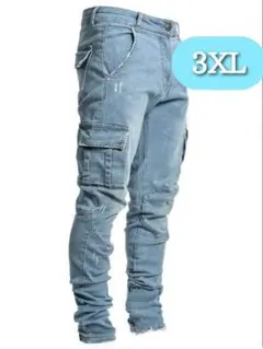 スキニー カーゴパンツ パンツ ワークパンツ ズボン ストレッチパンツ ストレッ