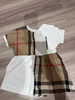 BURBERRY ワンピース 半袖 チェック柄
