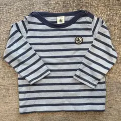 petit bateau マリニエールプルオーバー　ボーダーT
