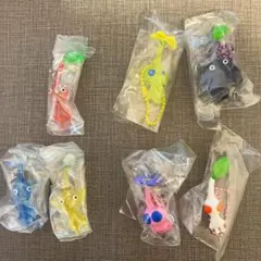 ピクミン　めじるしアクセサリー マスコット&フルーツグミキーホルダー　セット