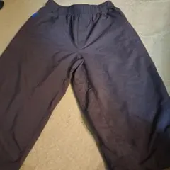 ナイキ　メッシュ素材 ダークグレー トレーニングパンツ L